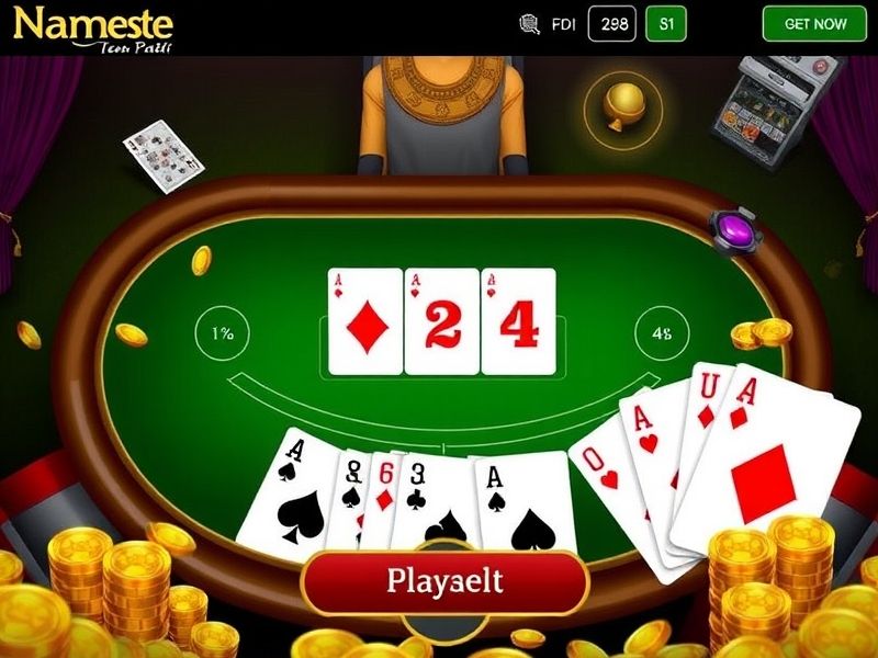 Namaste Teen Patti Game is the ultimate platform to play the iconic Indian card game, Teen Patti, and Poker.